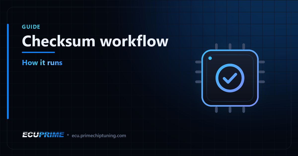 Checksum workflow: submitting a file, the original request and families we cannot compute